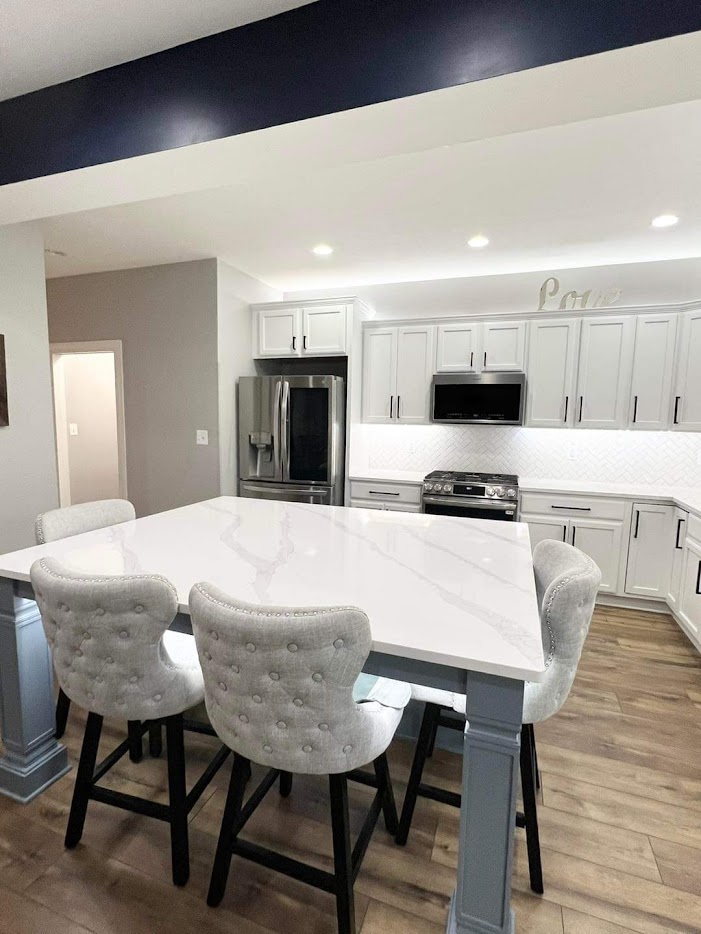 Professional kitchen cabinet painting service in the Boston area