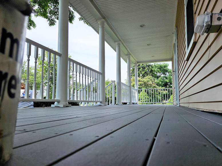 Professional deck staining and restoration service